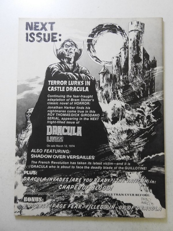 Dracula Lives #5 (1974) Beautiful VF-NM Condition!