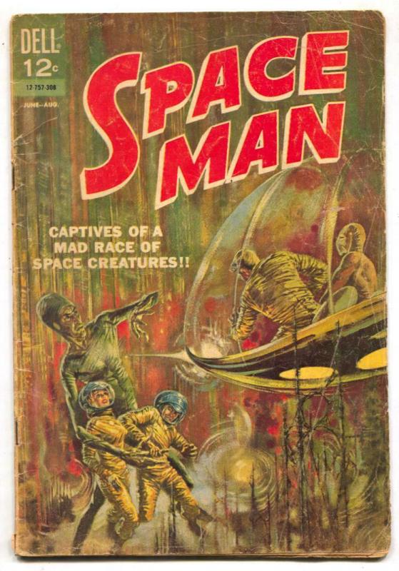 Space Man #5 1963- Dell Comics- Silver Age VG