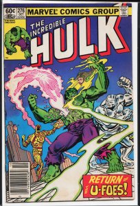 The Incredible Hulk #276 (1982) Hulk