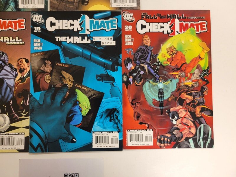 5 DC Comic Books Check Mate #16 17 18 19 20 59 TJ5