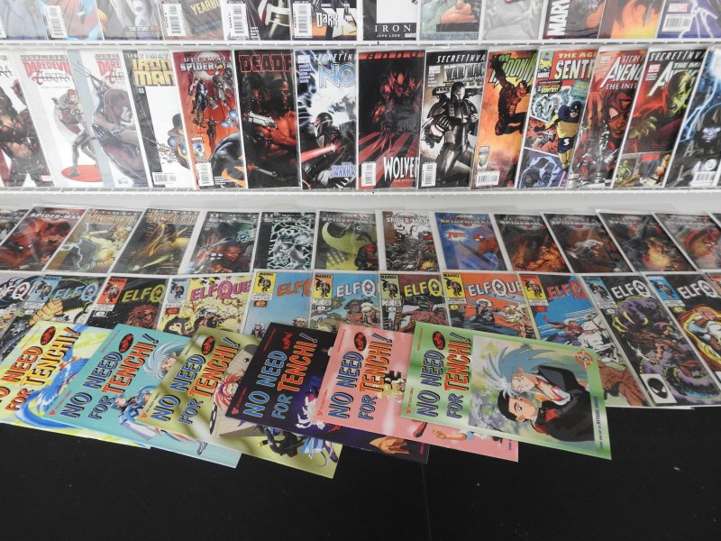 Huge Lot 150+ Comics W/ Spider-Man, X-Men, Avengers, +More! Avg VF Condition!