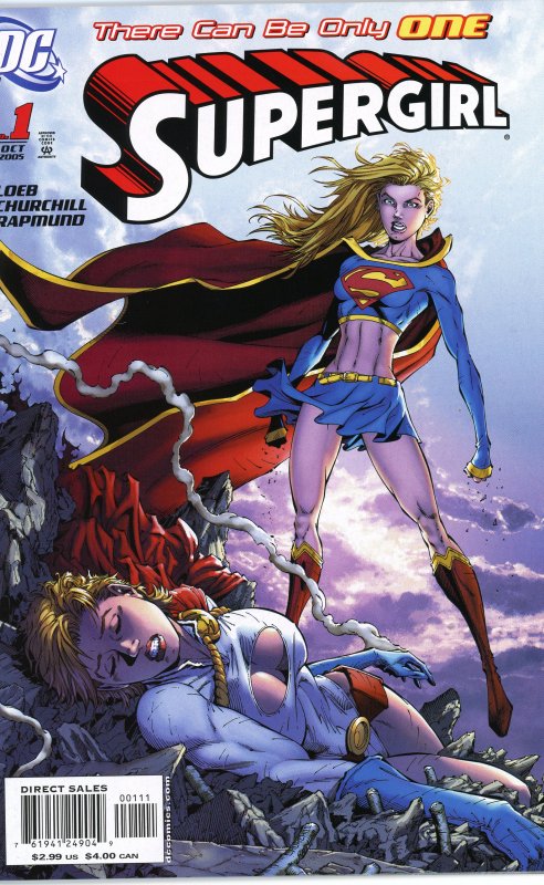 Supergirl 1 (2005)  9.0 (our highest grade)  Power Girl guest star!