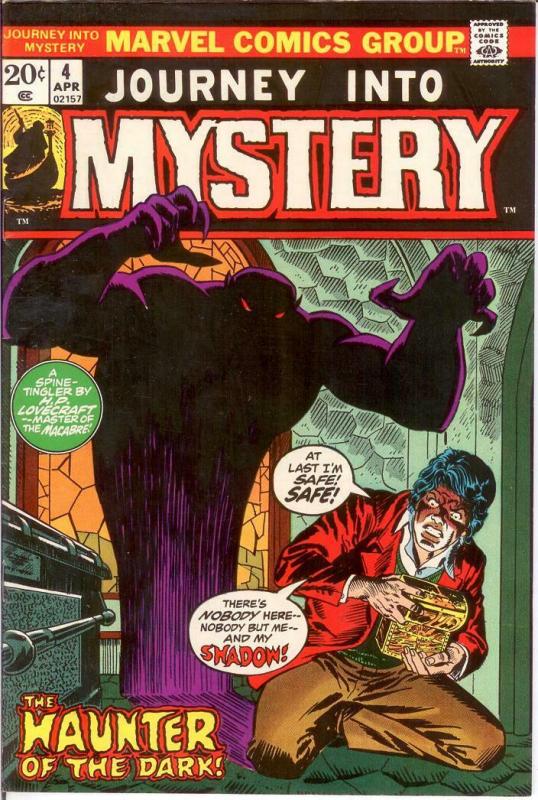 JOURNEY INTO MYSTERY (1972 2ND) 4 VF-NM April 1973 COMICS BOOK