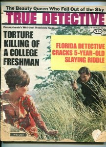 TRUE DETECTIVE-FEB. 1968-TORTURE-SLAYING-HOMICIDE-BANDIT-VIOLENT DEATH-MY FR/G