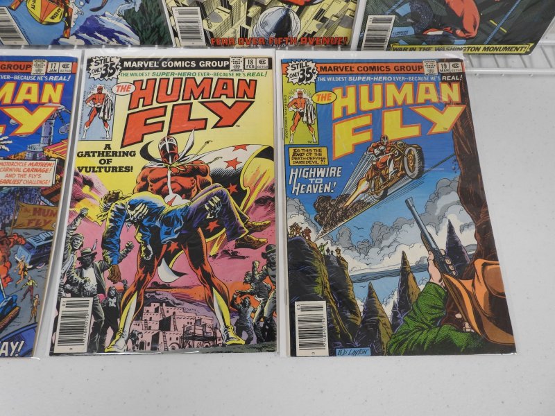 The Human Fly #1-18 (1977) Complete Set!!! Avg FN/VF Condition!