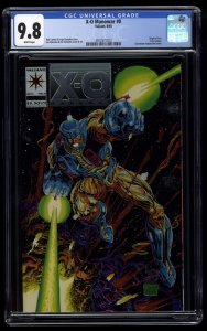 X-O Manowar #0 CGC NM/M 9.8 White Pages