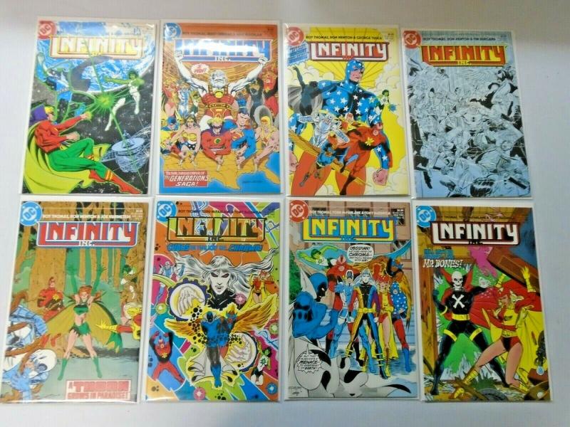 Infinity Inc set #1 to #53 all 53 different books 8.0 VF (1984)