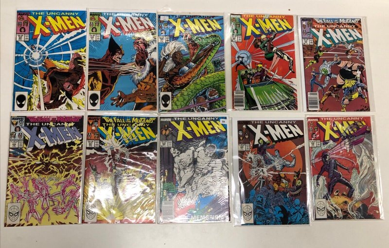 Uncanny X-Men (1986) Set Issue # 201-250 (VF/NM) • Marvel Comics • Claremont •