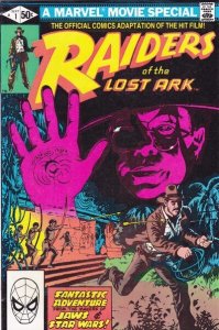 Raiders of the Lost Ark #1 Marvel Comics 09/81 (VF+ 8.5/Stock Pic)