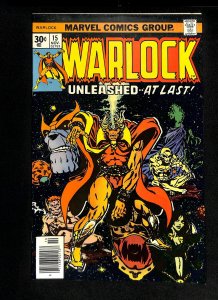 Warlock #15 1st Ancient Traveler! Thanos!