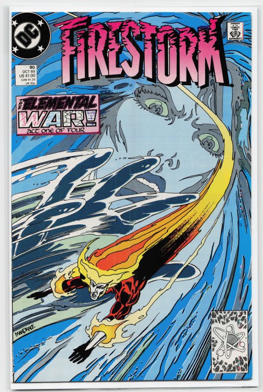 Firestorm, the Nuclear Man #90 (1989) Firestorm