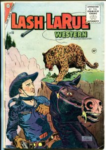 Lash LaRue #56 1955-Charlton-Stan Campbell-B-Western film star-VG 