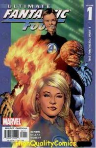 ULTIMATE FANTASTIC FOUR #1 2 3 4, NM, Thing, Human Torch, Ben Grimm