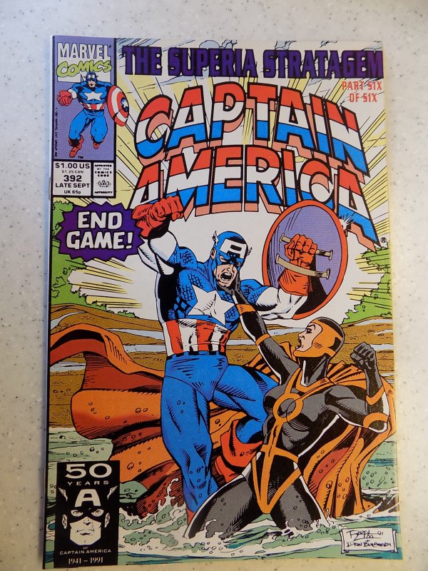 CAPTAIN AMERICA # 392