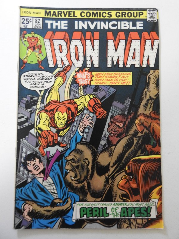 Iron Man #82 (1976) VG/FN Condition! MVS intact!