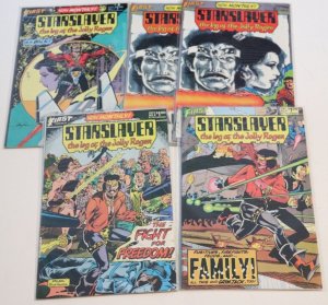 Starslayer Lot of 5: #7, 8, 9, 11 - 1992 First Comics Pacific Comics