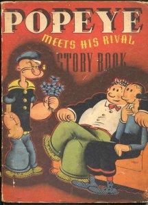 Popeye Meets His Rival Story Book #  1937 - Whitman  -G/VG - Comic Book