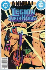 Legion of Super-Heroes (1980 series) Annual #3, VF+ (Stock photo)