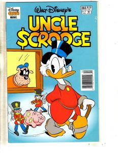 Lot Of 6 Uncle Scrooge Gladstone Comic Books # 275 276 277 278 279 283 Duck CA2