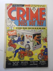 Crime Does Not Pay #83 (1950) GD Condition see desc