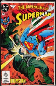 Adventures of Superman #497 (1992) Superman