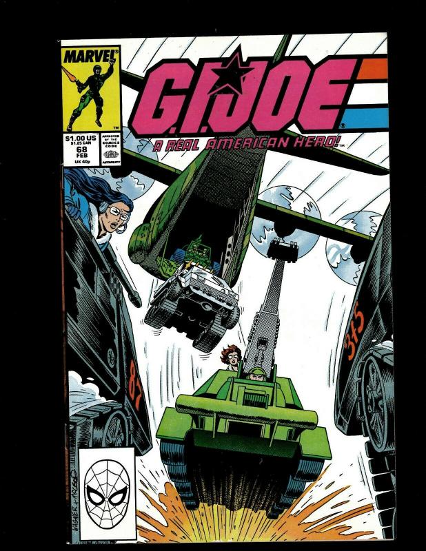 Lot of 12 GIJoe Marvel Comics #67 68 69 69 70 71 72 73 74 77 91 Yearbook 4 J411