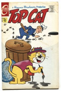 Top Cat #1 Charlton-1st issue-TV cartoon series 1970