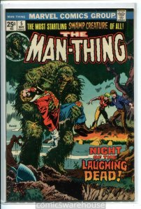 MAN-THING (1974 MARVEL) #5 FN/VF A06452