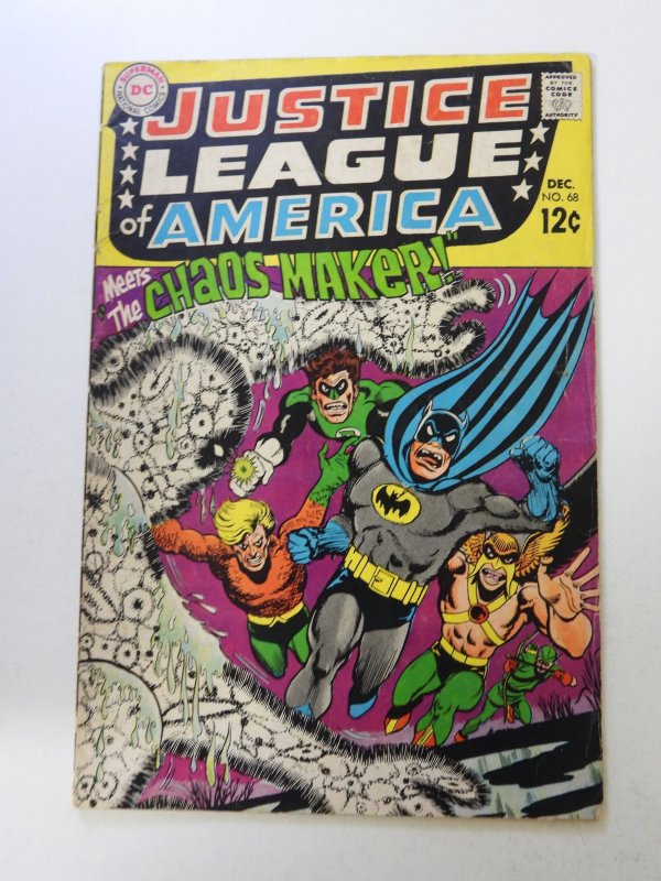 Justice League of America #68 (1968) FN- condition