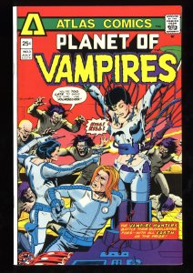 Planet of Vampires #3 NM+ 9.6 White Pages