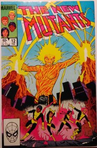 The New Mutants #12 Direct Edition (1984)