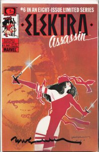 Elektra: Assassin #6 (1987) Elektra