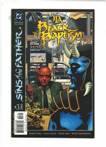 JLA Black Baptism #3 VF 8.0 DC Comics 2001 Blue Devil