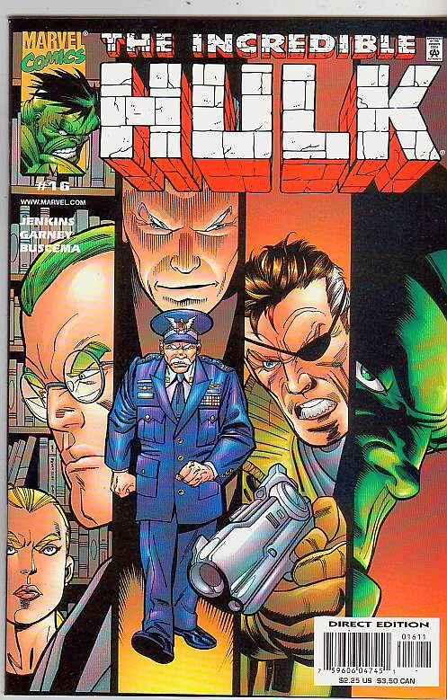 Hulk #16 (Jul-00) NM+ Super-High-Grade Hulk, Bruce Banner