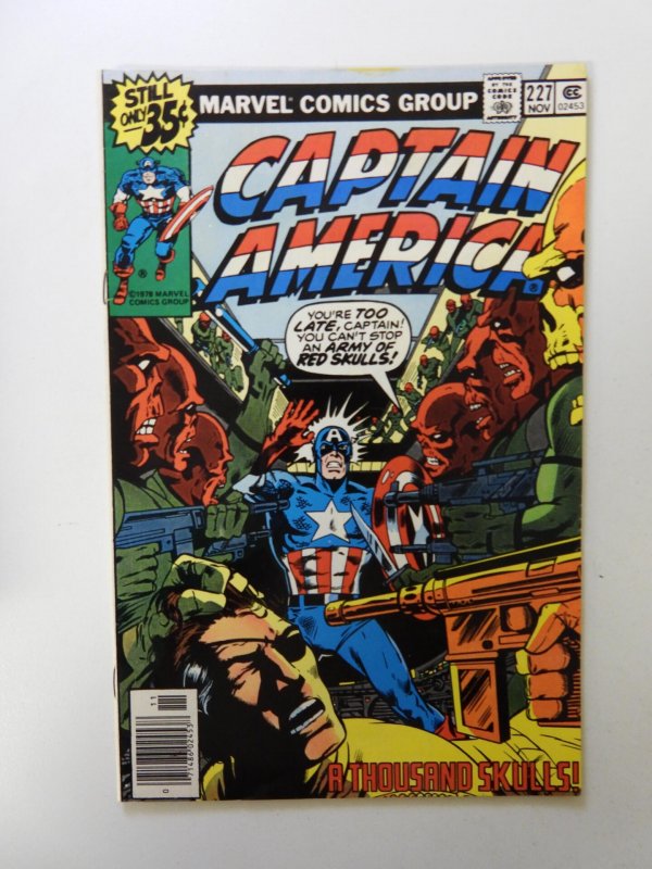 Captain America #227 FN/VF condition