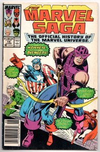 Marvel Saga #19 Avengers | Thor | Spider-Man (1987) VG [ITC512]