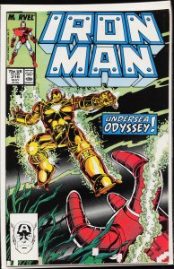 Iron Man #218 (1987) Iron Man