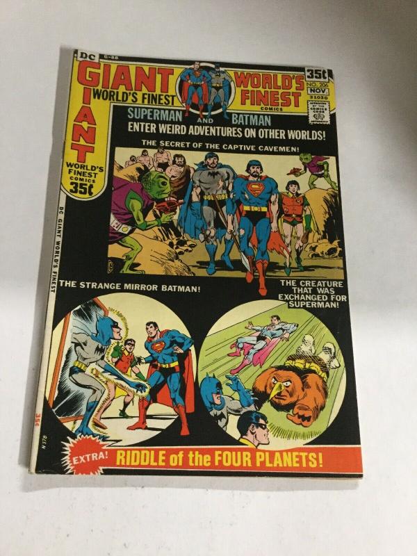 Worlds Finest 206 Fn/Vf Fine/Very Fine 7.0 DC Comics