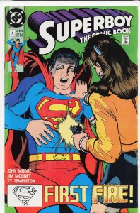 Superboy #2 (1990) Superboy