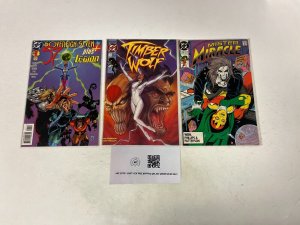 3 DC Comics Mister Miracle 13 Timber Wolf 5 Sovereign Seven 1 63 JW19