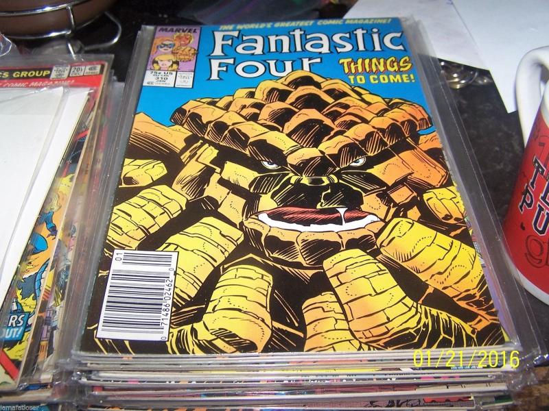 FANTASTIC FOUR  COMIC  #310  Marvel     COPPER AGE   things to come