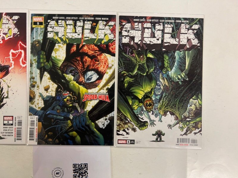 3 Hulk Marvel Comic Books # 4 5 6 Defenders Avengers Iron Man Thor 32 JS63