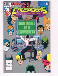 The Crusaders #4 VF Impact Comics Comic Book Aug 1992 DE22