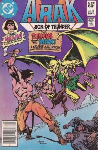 Arak Son of Thunder #13 (Newsstand) VG ; DC | low grade comic Roy Thomas Valda I
