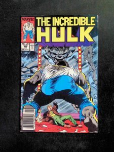 Incredible Hulk #339  MARVEL Comics 1988 VF NEWSSTAND