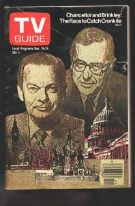 MAG: TV Guide  12/18/1976-George Kennedy-The Blue Knight cover-New York Metro...