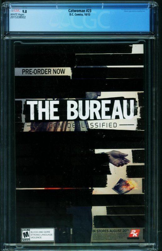 Catwoman #23  2013 - DC -CGC 9.8 - Comic Book-2015338002