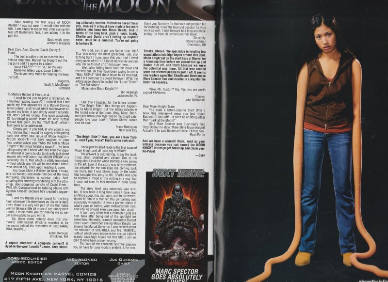 Autographed Moon Knight #3 (2006)  TaskMaster ! (No C.O.A.)