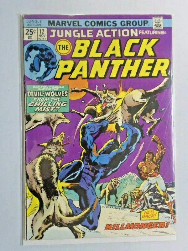 Jungle Action #12 Black Panther 4.0 VG (1974)