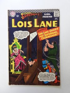 Superman's Girl Friend, Lois Lane #67 (1966) VG+ condition 1/4 spine split